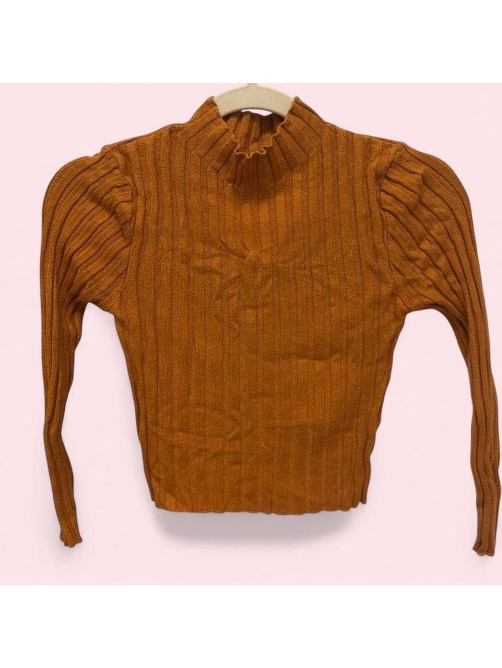 Forever 21 Women's Orange Jumper